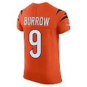 Zennovawear Men's Cincinnati Bengals Joe Burrow Orange Vapor F.U.S.E. Elite Jersey