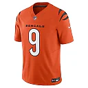 Zennovawear Men's Cincinnati Bengals Joe Burrow Orange Vapor F.U.S.E. Limited Jersey