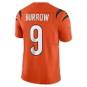 Zennovawear Men's Cincinnati Bengals Joe Burrow Orange Vapor F.U.S.E. Limited Jersey