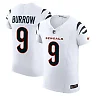 Zennovawear Men's Cincinnati Bengals Joe Burrow White Vapor F.U.S.E. Elite Jersey