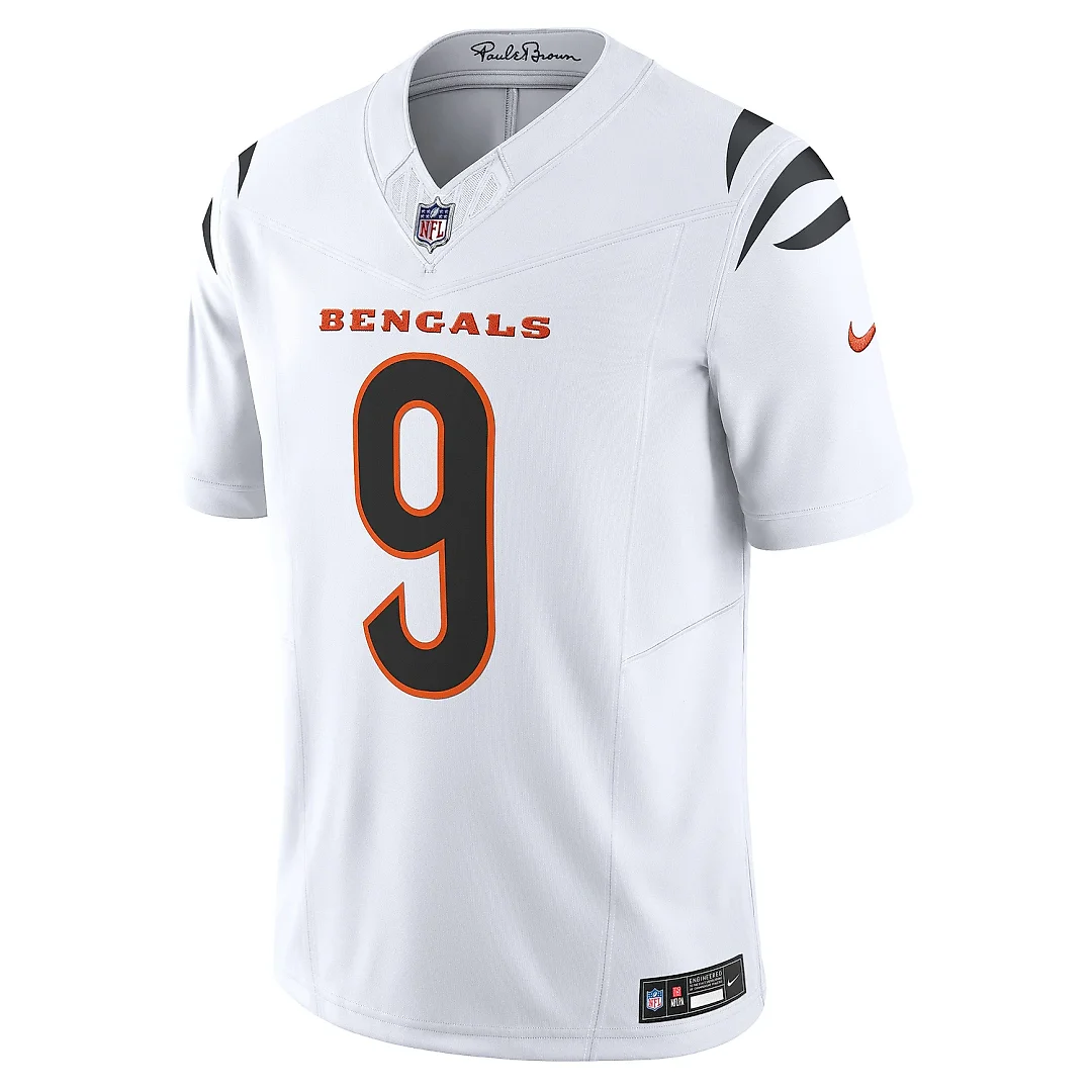 Zennovawear Men's Cincinnati Bengals Joe Burrow White Vapor F.U.S.E. Limited Jersey