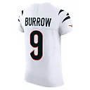 Zennovawear Men's Cincinnati Bengals Joe Burrow White Vapor F.U.S.E. Elite Jersey