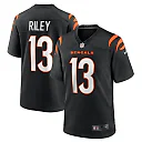 Zennovawear Men's Cincinnati Bengals Ken Riley Black Retired Player Game Jersey