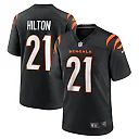 Zennovawear Men's Cincinnati Bengals Mike Hilton Black Game Player Jersey