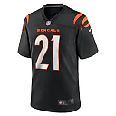 Zennovawear Men's Cincinnati Bengals Mike Hilton Black Game Player Jersey