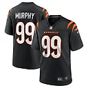 Zennovawear Men's Cincinnati Bengals Myles Murphy Black Game Jersey