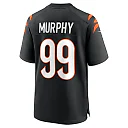 Zennovawear Men's Cincinnati Bengals Myles Murphy Black Game Jersey