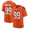 Zennovawear Men's Cincinnati Bengals Myles Murphy Orange Team Game Jersey