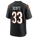 Zennovawear Men's Cincinnati Bengals Nick Scott Black Game Player Jersey