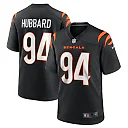 Zennovawear Men's Cincinnati Bengals Sam Hubbard Black Game Jersey