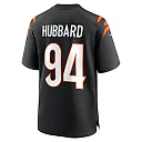 Zennovawear Men's Cincinnati Bengals Sam Hubbard Black Player Game Jersey