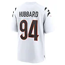 Zennovawear Men's Cincinnati Bengals Sam Hubbard White Game Jersey