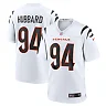 Zennovawear Men's Cincinnati Bengals Sam Hubbard White Game Jersey