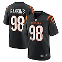 Zennovawear Men's Cincinnati Bengals Sheldon Rankins Black Game Jersey