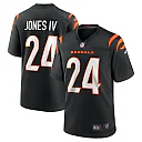 Zennovawear Men's Cincinnati Bengals Sidney Jones Black Game Jersey
