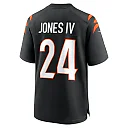 Zennovawear Men's Cincinnati Bengals Sidney Jones Black Game Jersey