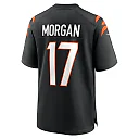 Zennovawear Men's Cincinnati Bengals Stanley Morgan Black Player Game Jersey