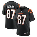 Zennovawear Men's Cincinnati Bengals Tanner Hudson Black Home Game Player Jersey