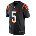 Zennovawear Men's Cincinnati Bengals Tee Higgins Black Vapor Untouchable Limited Jersey