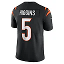 Zennovawear Men's Cincinnati Bengals Tee Higgins Black Vapor Untouchable Limited Jersey