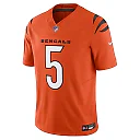 Zennovawear Men's Cincinnati Bengals Tee Higgins Orange Vapor F.U.S.E. Limited Jersey