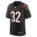 Zennovawear Men's Cincinnati Bengals Trayveon Williams Black Game Jersey