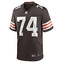 Zennovawear Men's Cleveland Browns Alex Leatherwood Brown Team Game Jersey
