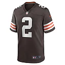 Zennovawear Men's Cleveland Browns Amari Cooper Brown Player Game Jersey