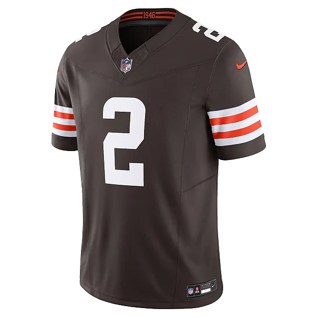 Zennovawear Men's Cleveland Browns Amari Cooper Brown Vapor F.U.S.E. Limited Jersey