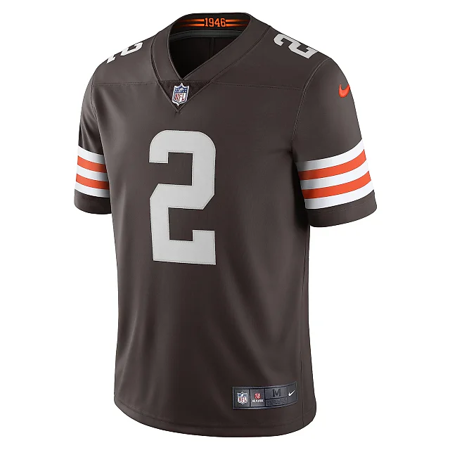 Zennovawear Men's Cleveland Browns Amari Cooper Brown Vapor Limited Jersey