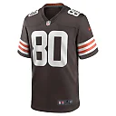 Zennovawear Men's Cleveland Browns Austin Watkins Jr. Brown Team Game Jersey