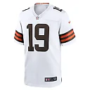 Zennovawear Men's Cleveland Browns Bernie Kosar White Retired Player Game Jersey