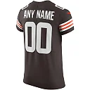 Zennovawear Men's Cleveland Browns Brown Vapor Elite Custom Jersey