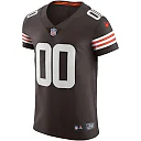 Zennovawear Men's Cleveland Browns Brown Vapor Elite Custom Jersey