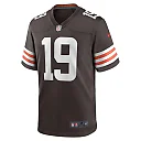 Zennovawear Men's Cleveland Browns Cedric Tillman Brown Game Jersey