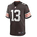 Zennovawear Men's Cleveland Browns Corey Bojorquez Brown Game Jersey