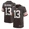 Zennovawear Men's Cleveland Browns Corey Bojorquez Brown Game Jersey
