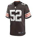 Zennovawear Men's Cleveland Browns Dawson Deaton Brown Game Player Jersey