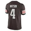 Zennovawear Men's Cleveland Browns Deshaun Watson Brown Vapor Limited Jersey