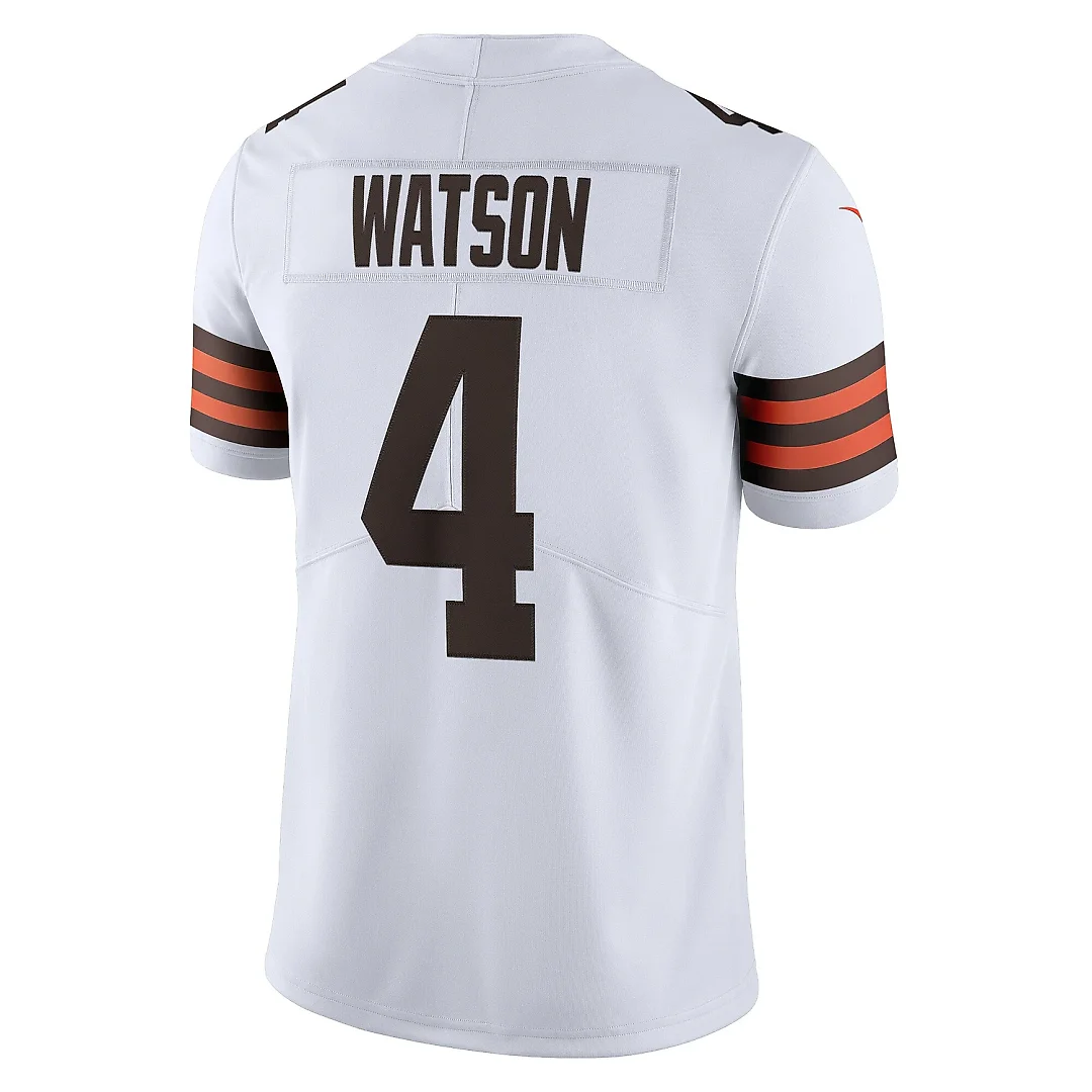 Zennovawear Men's Cleveland Browns Deshaun Watson White 2020 Vapor Limited Jersey