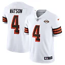 Zennovawear Men's Cleveland Browns Deshaun Watson White 2021 Alternate Vapor Limited Jersey