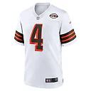 Zennovawear Men's Cleveland Browns Deshaun Watson White Alternate Game Jersey