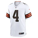 Zennovawear Men's Cleveland Browns Deshaun Watson White Game Jersey