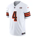 Zennovawear Men's Cleveland Browns Deshaun Watson White Vapor F.U.S.E. Limited Jersey