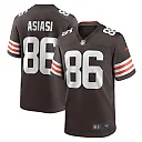 Zennovawear Men's Cleveland Browns Devin Asiasi Brown Game Jersey