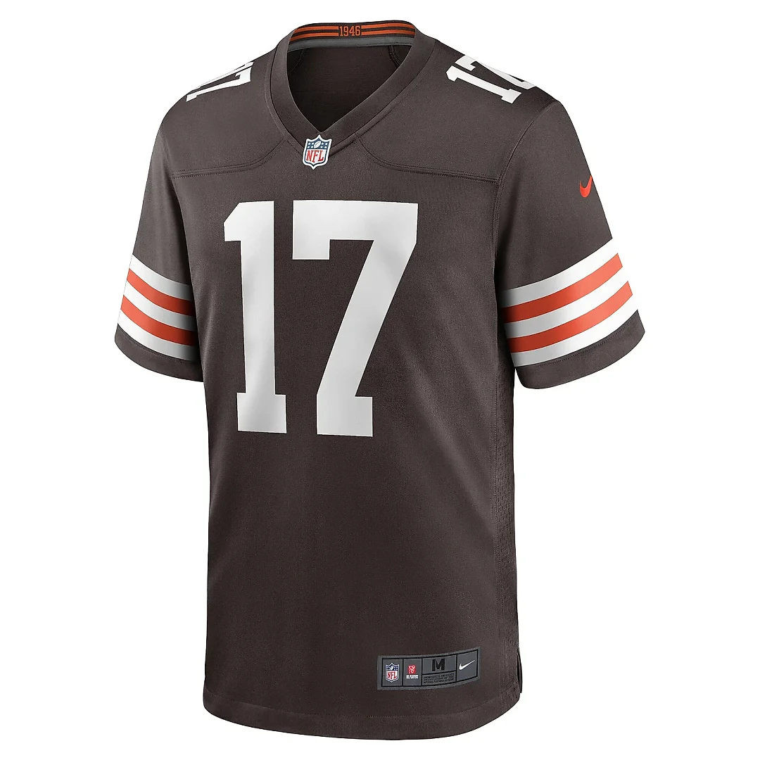 Zennovawear Men's Cleveland Browns Dorian Thompson-Robinson Brown Team Game Jersey