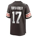 Zennovawear Men's Cleveland Browns Dorian Thompson-Robinson Brown Team Game Jersey