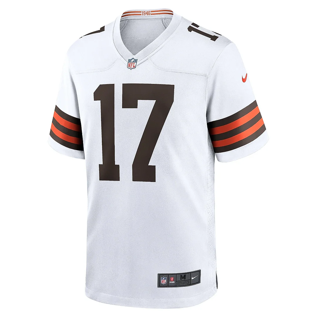 Zennovawear Men's Cleveland Browns Dorian Thompson-Robinson White Game Jersey