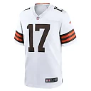 Zennovawear Men's Cleveland Browns Dorian Thompson-Robinson White Game Jersey
