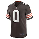 Zennovawear Men's Cleveland Browns Greg Newsome II Brown Team Game Jersey